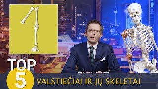 TOP 5 valstiečiai ir jų skeletai  Laikykitės ten su Andriumi Tapinu [upl. by Milka]