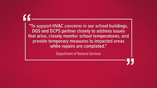 DCPS has hundreds of open HVAC work orders as temperatures reach upper 90s [upl. by Lundquist]