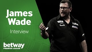 Betway Premier League Darts 2016  James Wade He was shining down on me [upl. by Yumuk943]