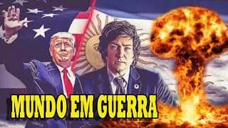 TRUMP PROMETE BARRAR TIRANIA DIGITAL E MUNDO PREPARA PARA 3ª GUERRA MUNDIAL [upl. by Salena407]