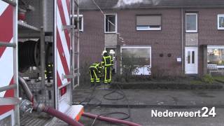 Woningbrand Achterstestraat Weert [upl. by Bebe]