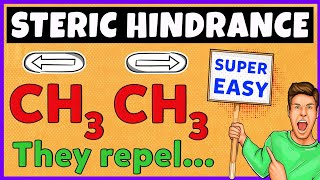 Steric Hindrance  Organic Chemistry [upl. by Myrilla]