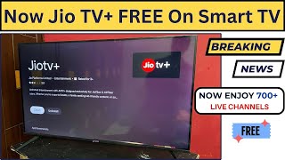 Now Jio TV Plus Available On Smart TV App Store FREE  Jio TV  Available Now On Google Play Store [upl. by Silverman]