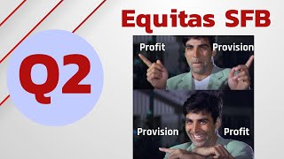 Equitas Small Finance Bank Q2 FY25 Results  Provisions Pro Max [upl. by Nnylatsirk]