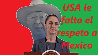 ¡ULTIMA HORA 🔴Claudia Sheinbaum arremete contra Ken Salazar tras criticar estrategia de seguridad [upl. by Mathian]