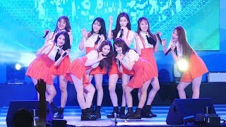 4K 180728 위키미키 직캠 Weki Meki  I dont like your Girlfriend 봉화은어축제Fancam By 쵸리Chori [upl. by Pierpont712]