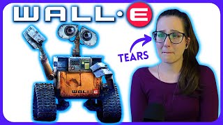 WALLE First Time Watching MOVIE REACTION [upl. by Atinnek]