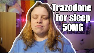 Taking Trazodone for Sleep Trazodone 50mg [upl. by Irah]