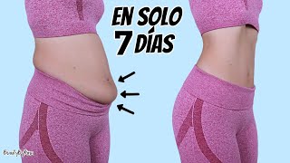 CÓMO ELIMINAR EL ABDOMEN BAJO Y FLACIDEZ EXTREMA EN SÓLO 7 DÍAS [upl. by Nelyak127]