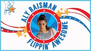 Aly Raisman Flippin Awesome Ep 1 quotStick Itquot [upl. by Avner]