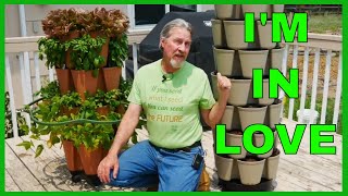 The Best Vertical Garden YET GreenStalk Review [upl. by Paula]