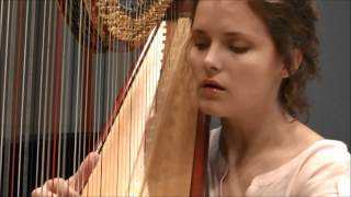 R Glieré Impromptu for harp  Lydia Pikalov [upl. by Hafeenah]