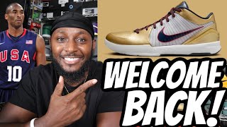 KOBE 4 GOLD MEDAL DROPPING AUGUST 5th [upl. by Amsed119]