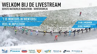 Livestream Eerste marathon natuurijs  Winterswijk [upl. by Eeryt458]