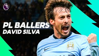 David Silva BEST Premier League GOALS ASSISTS amp SKILLS [upl. by Willin663]