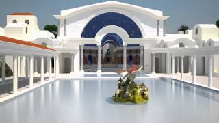 Canopus Canal and Serapeum Reconstruction  Hadrians Villa [upl. by Eelibuj]