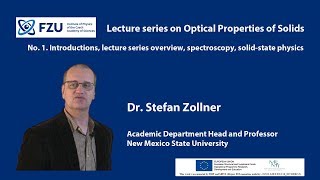 No 1 Introductions lecture series overview spectroscopy solidstate physics [upl. by Chrisse]