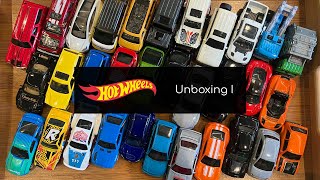 Unboxing Hot Wheels  10 Cars [upl. by Chivers109]