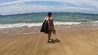 Snorkeling beach at Marissa  Sri Lanka [upl. by Iad516]