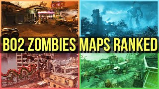 All BLACK OPS 2 ZOMBIES Maps RANKED WORST to BEST [upl. by Quincy]