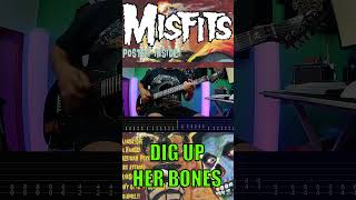 DIG UP HER BONES 🪦⚰️🦴 guitarprotabs guitartabstutorial guitar tab shorts [upl. by Atalie]