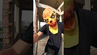 Parkour vs Zombie POV in Real Life  Cant Find the way out P2 shorts parkour halloween [upl. by Navert]