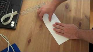 How to make a flying fish paper airplane [upl. by Wichern]