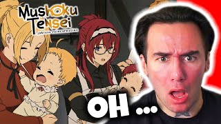 Mushoku Tensei  1x3  1x4 REACTION [upl. by Rick804]