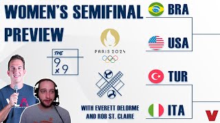 WOMENS OLYMPIC SEMIFINAL PREVIEW [upl. by Newg648]