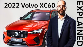 2022 Volvo XC60 Presentation Explained FULL [upl. by Kciredor]