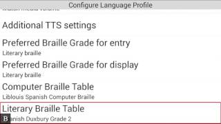 BrailleNote Touch snapshot tutorial No11 Configuring second voices and typing in another language [upl. by Sualokin228]