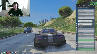 Ssaab uses Admin Menu to Troll Ramee while on Bombing Spree  GTA RP NoPixel 30 [upl. by Aicylla377]