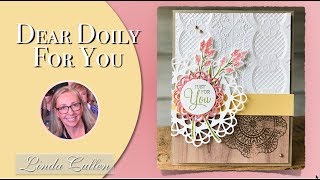 Coffee amp Crafts Class Dear Doily For You [upl. by Lesnah658]