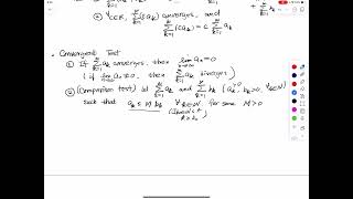 Series of real numbers convergence tests 1 [upl. by Hcardahs]