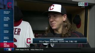 Mike Clevinger is up to the task of snapping Indians losing streak [upl. by Yorgen231]