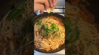 Shrimp tomato pasta [upl. by Nollat]