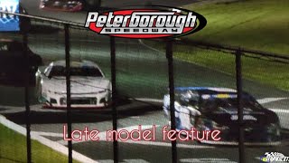 Late model feature Peterborough speedway August 31 2024 [upl. by Roleat266]