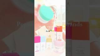 Popular skincare brands that I own viral trending skincare fyp subscribe like aesthetic [upl. by Kyred]