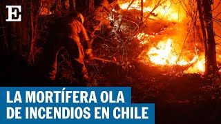 La ola más mortífera de incendios en Chile  EL PAÍS [upl. by Einhapets870]