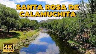 Caminando por SANTA ROSA DE CALAMUCHITA  CORDOBA 4K [upl. by Vani445]