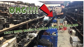 BIGGEST SECOND HAND CAMERA STORE IN THAILAND knotrain2020 [upl. by Gnourt]