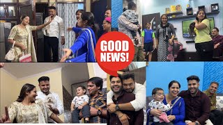 GOOD NEWS 😳😳🥳Deepanshirana goodnews trending vlog [upl. by Moitoso]