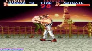 Final Fight SNES Mike Haggar Playthrough  Stage 4 The Bay Area No Commentary [upl. by Uticas]