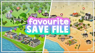 this super save file in the sims 4 blew my mind  the most amazing lots😍 [upl. by Phiona]