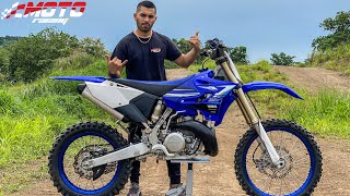 Yamaha YZ 250 2T  POR POCO Y LA DAÑO 😰 ¿Vale la pena comprarla [upl. by Rickard]