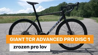 Giant TCR Advanced Pro Disc 1 KOM  zrozen pro lov [upl. by Lisa29]