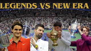 quotSinner amp Alcaraz vs Djokovic amp Federer The Ultimate Tennis Showdownquot [upl. by Efren]