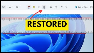 Ruler Missing in Windows 11 Snipping Tool Microsoft Restored it with v112404370 [upl. by Enninaej]