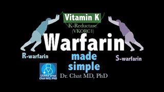 Warfarin Coumadin Mechanism of action【USMLE Biochemistry】 [upl. by Erlin111]