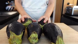 Ricetta veloce melanzane e peperoni in padella [upl. by Gabe]